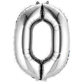 Nedi 10762 0 40 Rakam Gümüş Folyo Balon