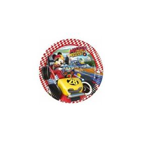 Nedi 3073077 Mıckey Karnaval Lisanslı 10'lu 23 cm Karton Tabak