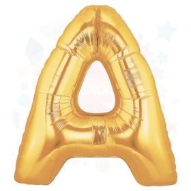 Nedi 40 Harf Altın A Balon Folyo