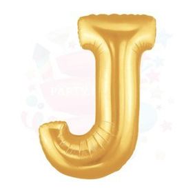 Nedi 40 Harf Altın J Balon Folyo