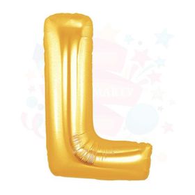 Nedi 40 Harf Altın L Balon Folyo