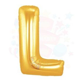 Nedi 40 Harf Altın L Balon Folyo