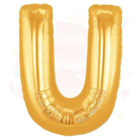 Nedi 40 Harf Altın U Balon Folyo