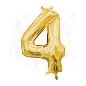 Nedi 40 Rakam Altın 4 Balon Folyo