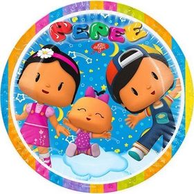 Nedi 53135 Pepee Lisanslı 8'li 23 cm Karton Tabak