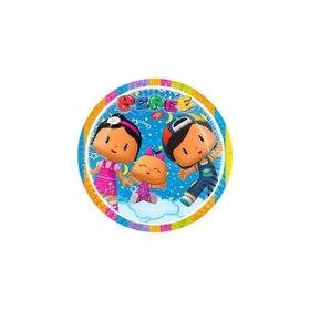 Nedi 53135 Pepee Lisanslı 8'li 23 cm Karton Tabak