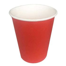 Nedi 563548 8'li Bebek Seri Kırmızı Karton Bardak