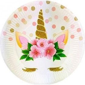 Nedi 58963 Unicorn 8'li 22 cm Karton Tabak