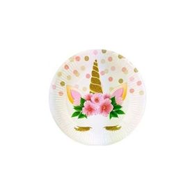 Nedi 58963 Unicorn 8'li 22 cm Karton Tabak