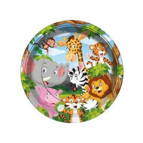Nedi 8 Adet Safari 52398 22 cm Karton Tabak