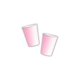 Nedi 84535 Makaron Pembe 8'li Karton Bardak