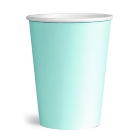 Nedi 84537 Makaron Su Yeşili 8'li Karton Bardak