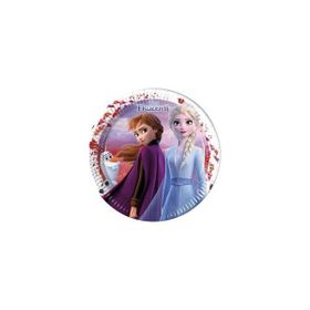 Nedi 91125 Frozen 2 Lisanslı 8'li 23 cm Karton Tabak
