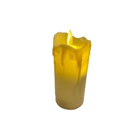 Nedi 99002 6x12 cm Takoz Erime Efektli Pilli Işıklı Mum