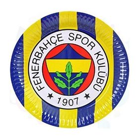 Nedi FB2029 Fenerbahçe Lisanslı 8'li 23 cm Karton Tabak