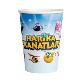Nedi Lisanslı 8'li Harika Kanatlar 86511 Karton Bardak