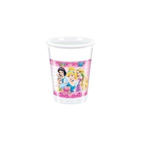 Nedi Lisanslı 8'li Princess Animals 82646 Karton Bardak
