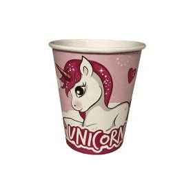 Nedi Lisanslı 8'li Rainbow Unicorn 2005101 Karton Bardak