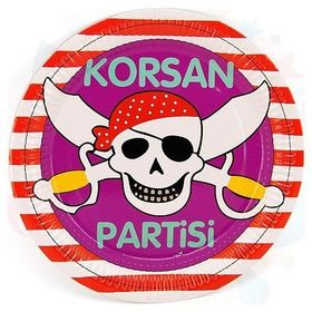 Nedi TKT8101 Korsan 10'lu 23 cm Karton Tabak