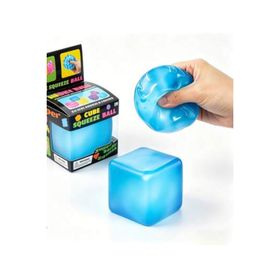 Needoh Nice Cube Sensory Squishy Mavi Stres Oyuncağı