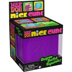 Needoh Nice Cube Sensory Squishy Mor Stres Oyuncağı