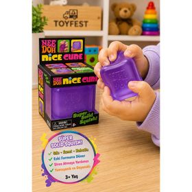 Needoh Nice Cube Sensory Squishy Mor Stres Oyuncağı