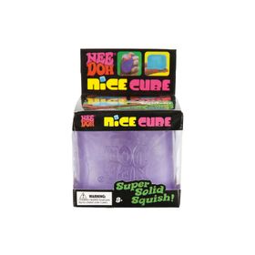 Needoh Nice Cube Sensory Squishy Mor Stres Oyuncağı