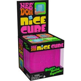 Needoh Nice Cube Sensory Squishy Pembe Stres Oyuncağı
