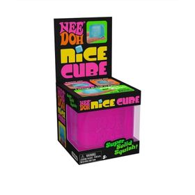 Needoh Nice Cube Sensory Squishy Pembe Stres Oyuncağı