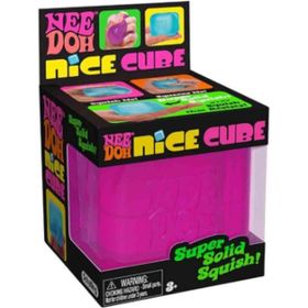 Needoh Nice Cube Sensory Squishy Pembe Stres Oyuncağı