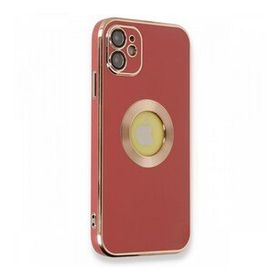 Nefertiya iPhone 12 Store Kırmızı Silikon Kılıf
