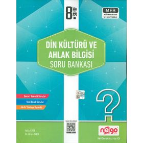 Nego Yayınları 8. Sınıf Din Kültürü ve Ahlak Bilgisi Soru Bankası