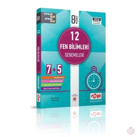Nego Yayınları 8. Sınıf Fen Bilimleri 12 Branş Denemeleri