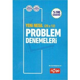 Nego YKS Yeni Nesil 25x12 Problem Denklemleri - kollektif