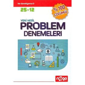 Nego YKS Yeni Nesil 25x12 Problem Denklemleri - kollektif