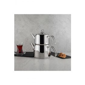 Nehir 29005 Modern Mini Çelik Çaydanlık Takımı