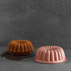 Nehir Açelya Rose Gold 26 cm Döküm Kek Kalıbı