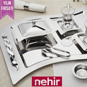 Nehir Başak Saten 40 Parça Çay Seti