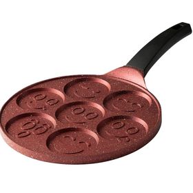 Nehir Bordo 27 cm Alüminyum Döküm Krep Tavası