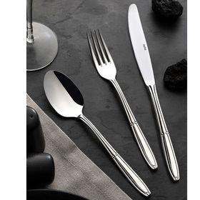Nehir Buket Sade 84 Parça Çatal Kaşık Bıçak Takımı