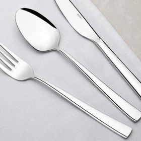 Nehir Deniz Sade 12 Adet Taı Çatal Takımı