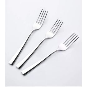 Nehir Deniz Sade 12 Adet Tatlı Çatal Takımı