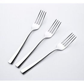 Nehir Deniz Sade 12 Adet Tatlı Çatal Takımı