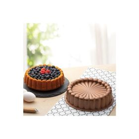 Nehir Döküm Papatya Rose Gold 26 cm Tart Kek Kalıbı