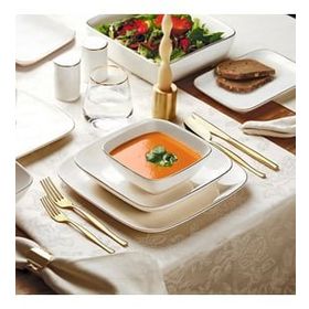 Nehir Elegant Gold 30 Parça Yemek Takımı