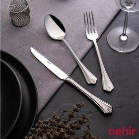 Nehir Fulya Sade 89 Parça Çatal Bıçak Kaşık Takımı
