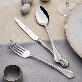 Nehir Fulya Saten 6'lı Yemek Kaşığı
