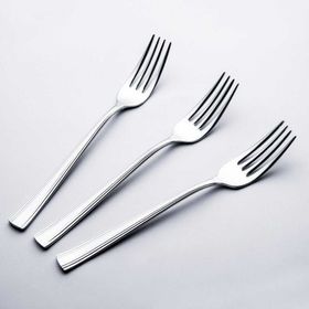 Nehir Katre Sade 12'li Yemek Çatal Takımı