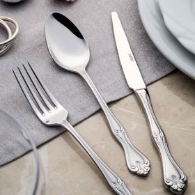 Nehir Lalezar Sade 84 Parça Karton Kutulu Çatal Kaşık Bıçak Takımı