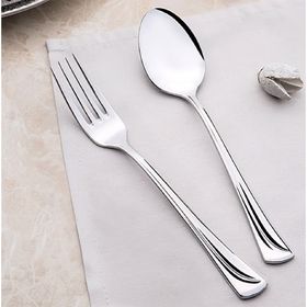 Nehir Maksi Sade 60 Parça 12 Kişilik Çatal Kaşık Takımı